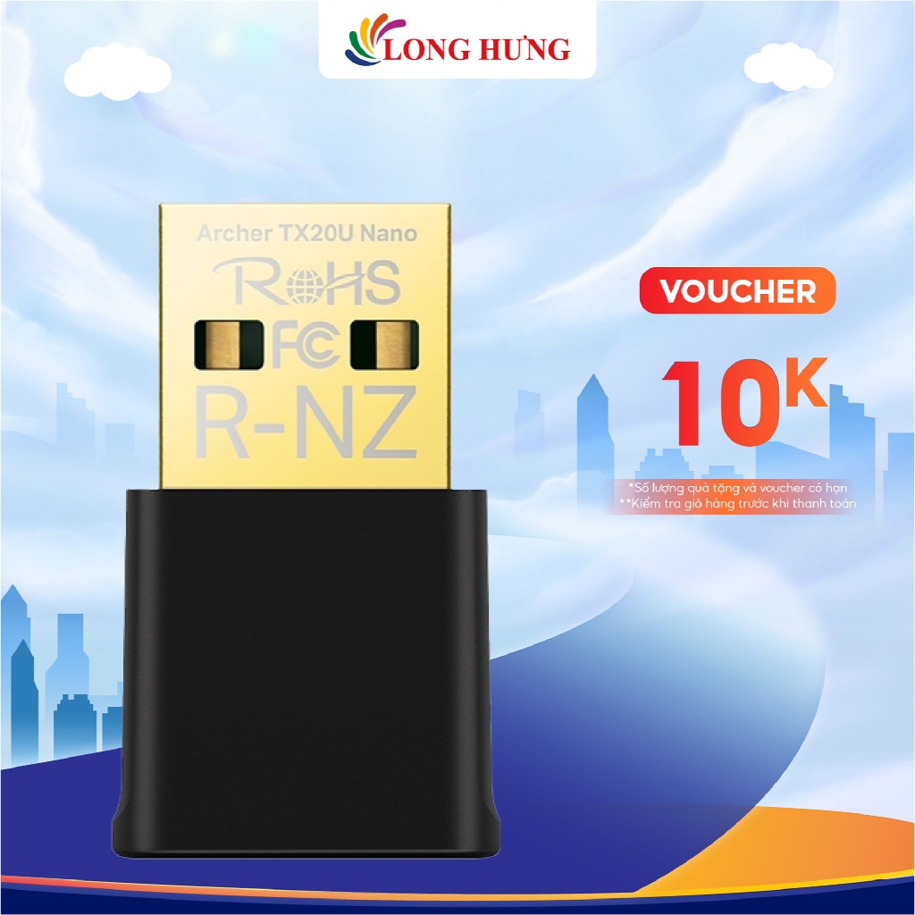 USB Wifi AC600 TP-Link Archer T2UB Nano - Hàng chính hãng