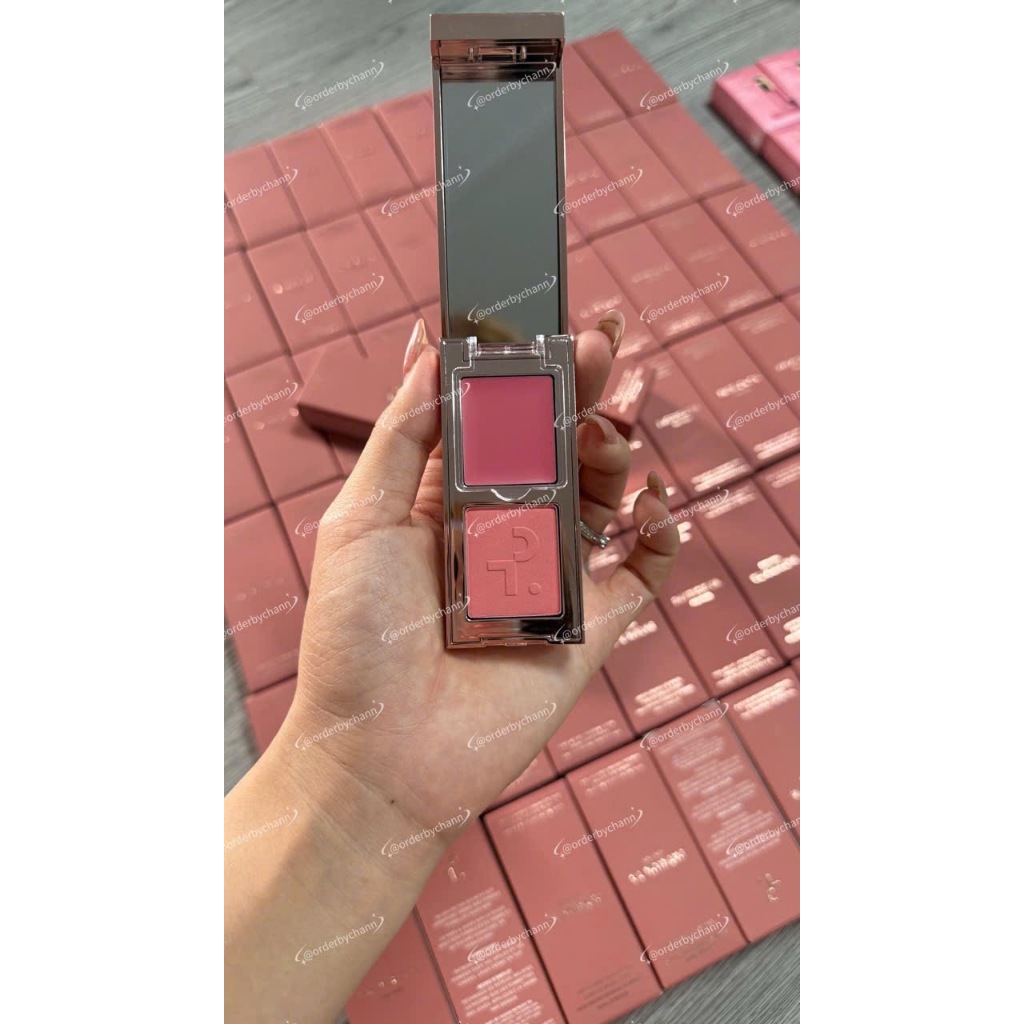 [ Sephora Us] PATRICK TA Mini Major Headlines Double-Take Crème & Powder Blush Duo