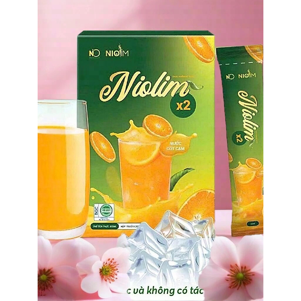 [ CHÍNH HÃNG] 5 Combo giá sỉ Thực phẩm bổ sung Niolim x2 Giúp Giảm 2-4 Kg Sau 15 Ngà