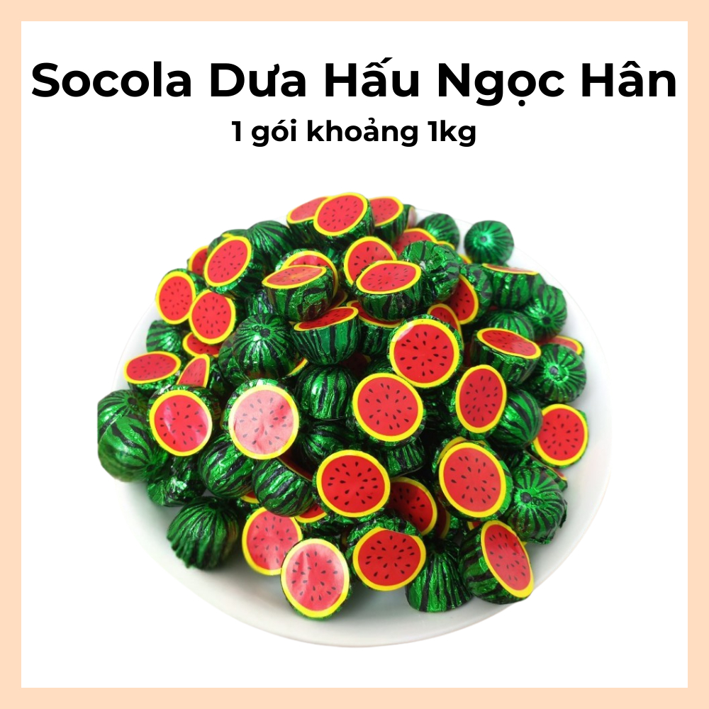 Socola Dưa Hấu Ngọc Hân 1KG - Date Mới