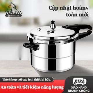 Nồi áp suất hợp kim 80Kpa đa năng 3.5L-14L – Dùng được bếp ga, bếp từ, bảo hành 5 năm chính hãng