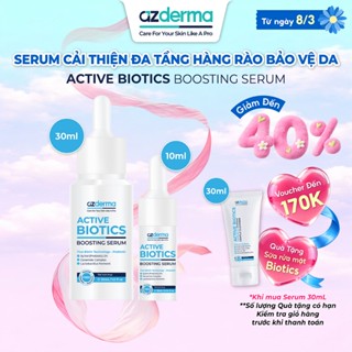 Serum Azderma Active Biotics Boosting cải thiện đa tầng hàng rào da, dành cho da nhạy cảm
