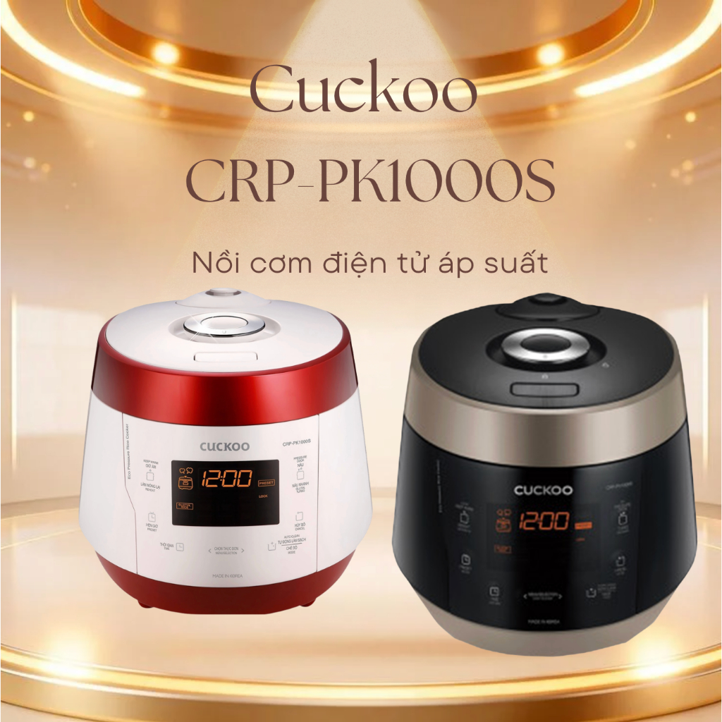 Nồi cơm điện tử áp suất Cuckoo CRP-PK1000S