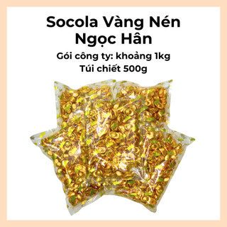 Socola Thỏi Vàng Thần Tài, Ngọc Hân, 1 Gói Khoảng 1KG - Date Mới