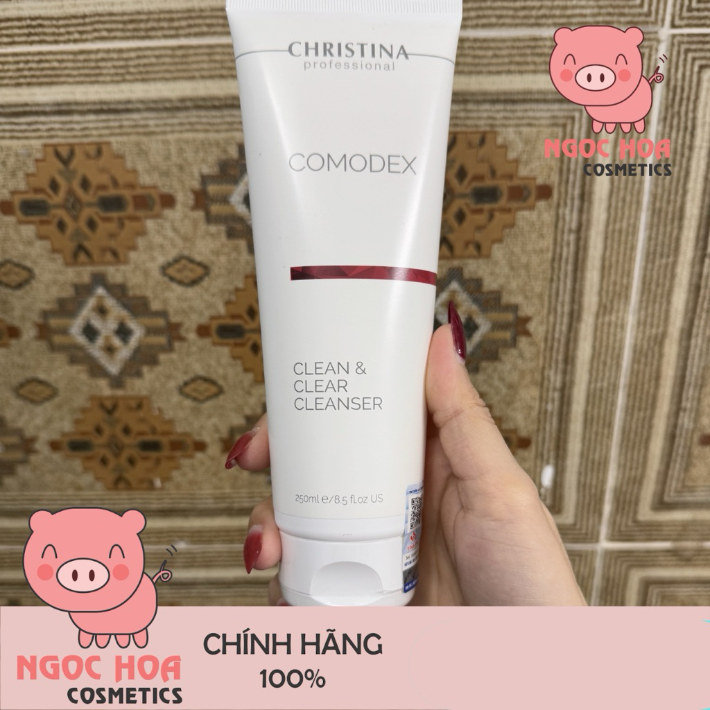 [sale date 4/2027] Sữa rửa mặt chuyên dụng cho da dầu Christina Comodex Clean and Clear Cleanser