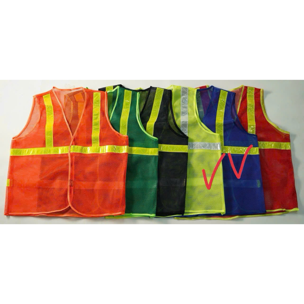 áo lưới phản quang cho công nhân màu xanh dương, tím than