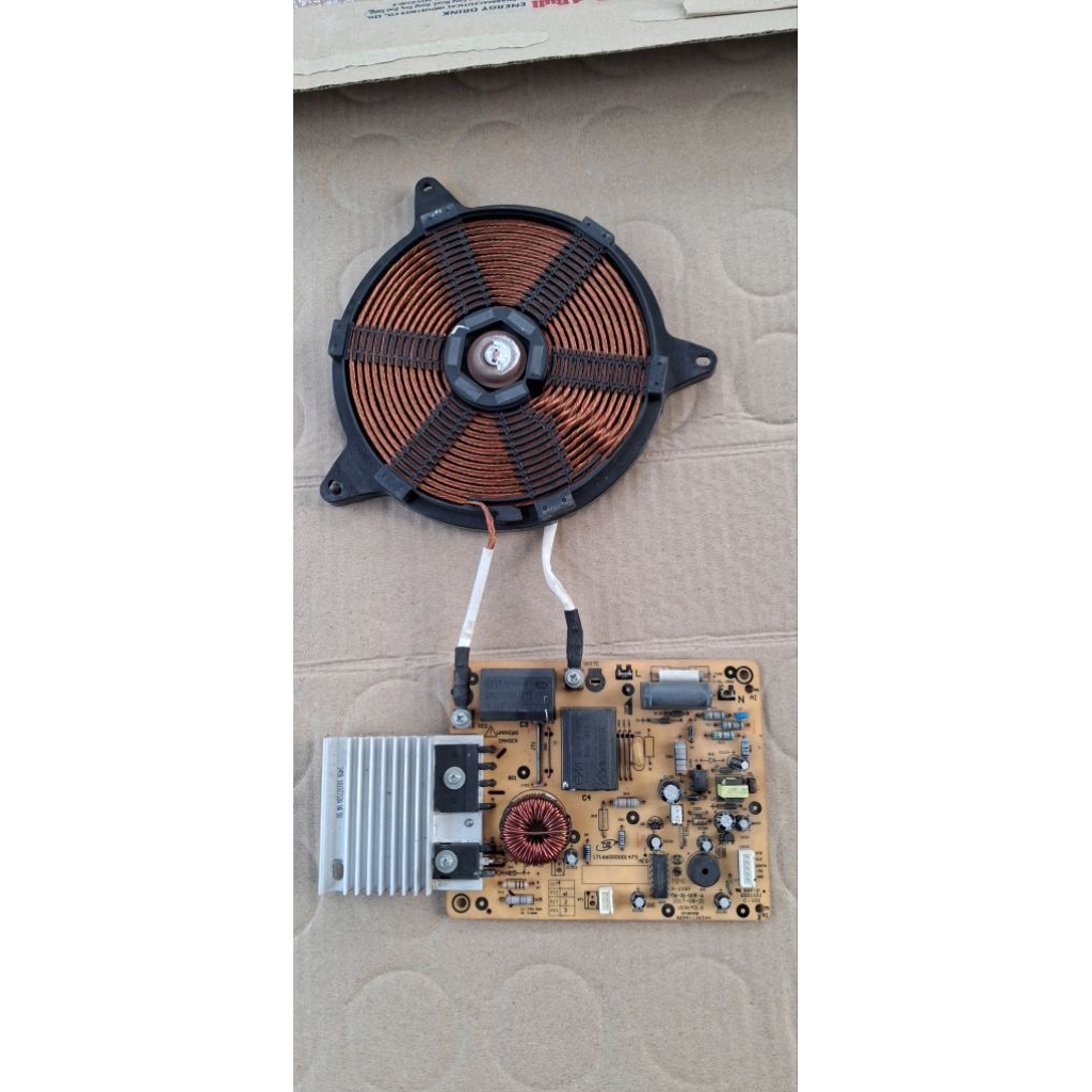 Mạch nguồn, mạch hiển thị bếp từ Midea MI SV19EH