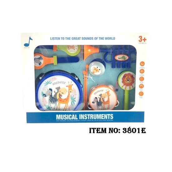 3801E HỘP TRỐNG LẮC, KÈN