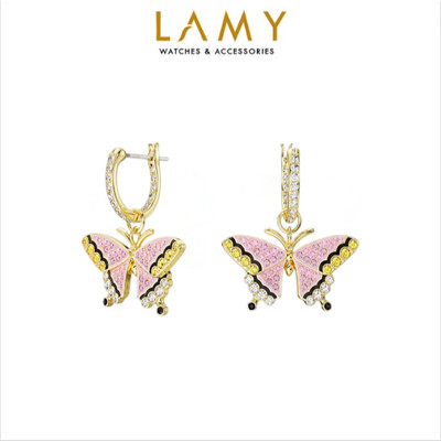 Khuyên tai nữ LAMY Idyllia Butterfly Multicolored Drop Earrings 3127