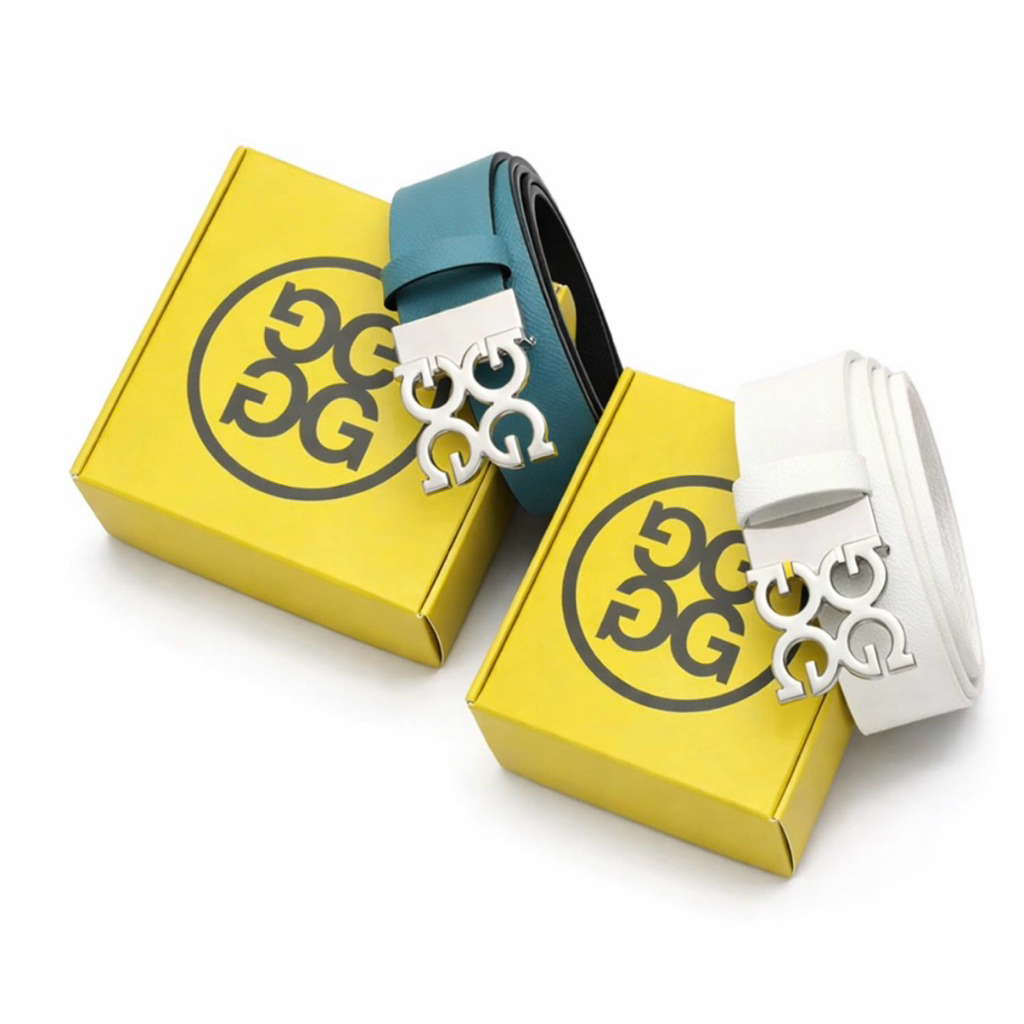 Thắt Lưng Golf G/FORE Metal Logo Belt – Dây Lưng Golf Da Cao Cấp Khóa Logo Kim Loại (G/FORE x Golfwo