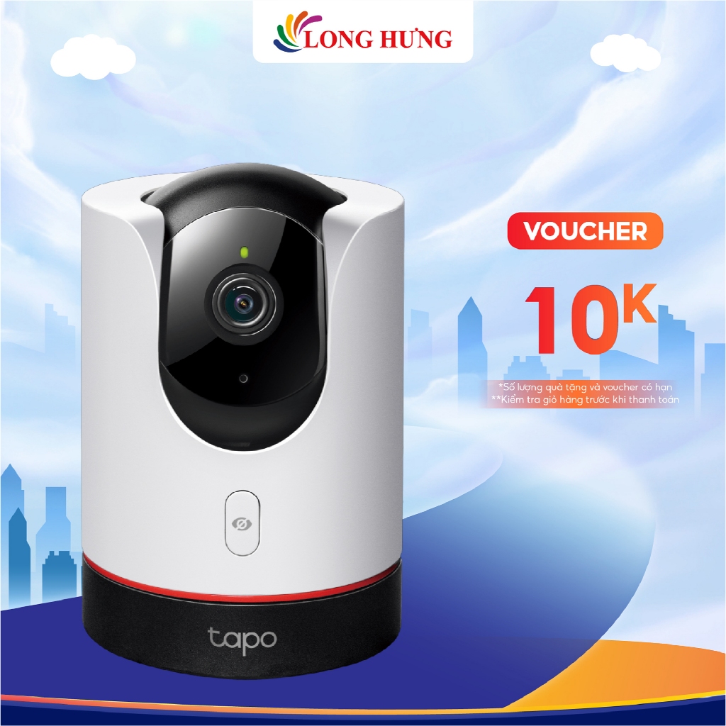 Camera trong nhà TP-Link Tapo AI Pan/Tilt Home Security Wifi 4MP 2K C225 - Hàng chính hãng