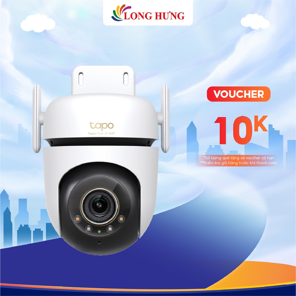 Camera ngoài trời TP-Link Tapo Outdoor Pan/Tilt Home Security Wifi 3K C530WS - Hàng chính hãng