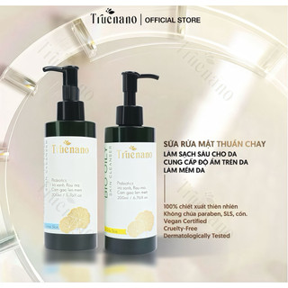 [CHÍNH HÃNG] Sữa Rửa Mặt Sinh Học Thuần Chay Vegan Bio Skin Cleanser 200ml ( Ngừa Mụn, Cấp Ẩm, Sạch Dầu, Bụi Bẩn)