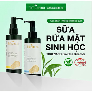 [CHÍNH HÃNG] Sữa Rửa Mặt Sinh Học Thuần Chay Vegan Bio Skin Cleanser 200ml ( Ngừa Mụn, Cấp Ẩm, Sạch Dầu, Bụi Bẩn)