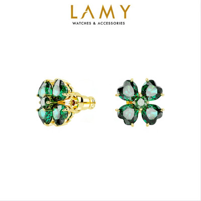 Khuyên tai nữ LAMY Idyllia Mixed Cuts Clover Green Bracelet Gold 3121