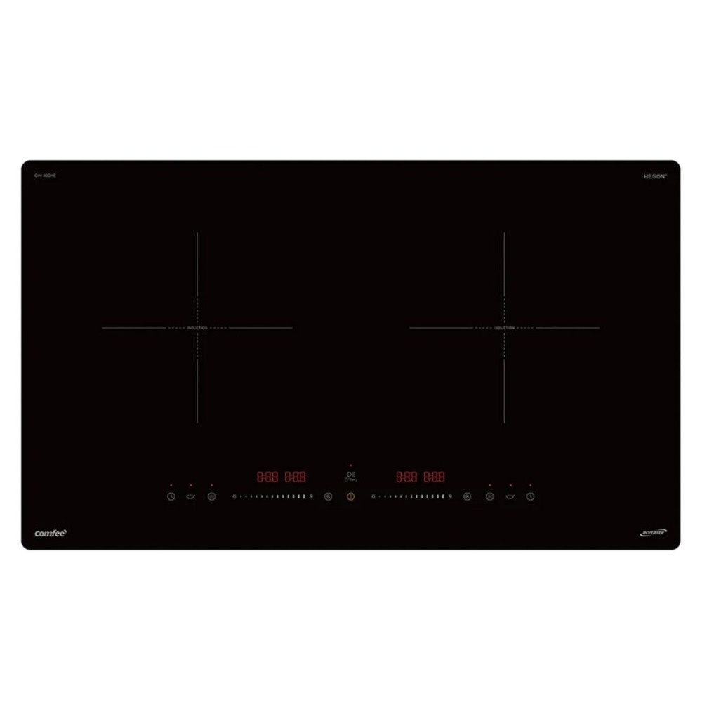 Bếp từ đôi âm Comfee CIH-40DHE 4000W – AI Inverter tiết kiệm điện, Booster 2200W