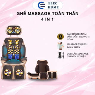 Ghế massage toàn thân trị liệu có hồng ngoại Good Life dạng ghế ngồi cao cấp Bảo hành 2 năm lỗi đổi mới trong 7 ngày