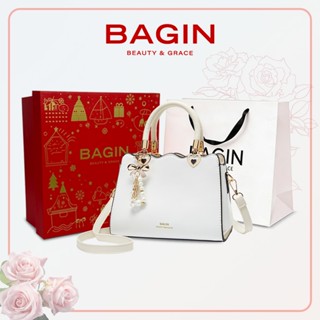 BAGIN Túi Xách Chéo Nữ Da Chống Cao Cấp Trang Trí Vòng Đáo Văn Phòng Thời Trang Tặng