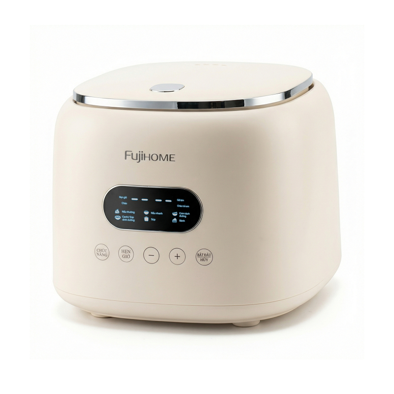 Nồi cơm điện tử 1L tách đường Nhập Khẩu FUJIHOME RC10ALS đa chức năng tiện lợi, cảm ứng LED hiện đại