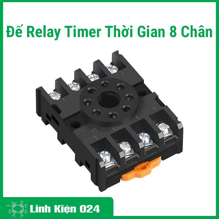 Đế Relay Timer Thời Gian 8 Chân