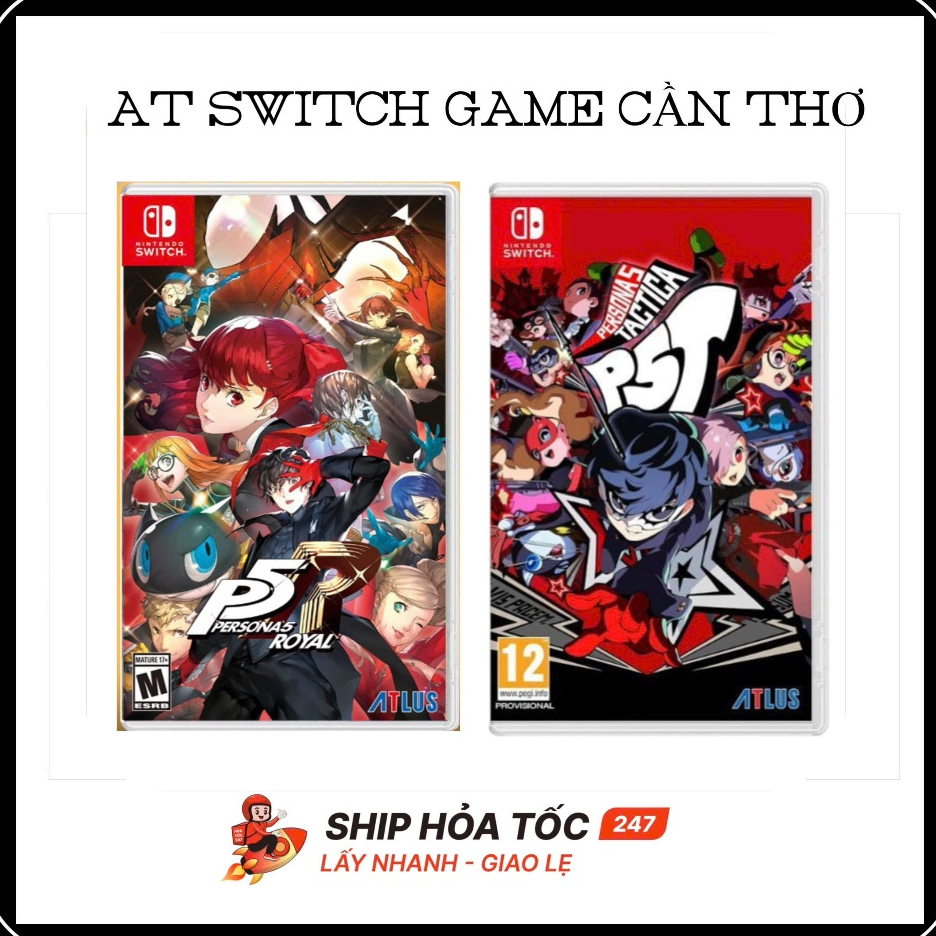 Băng game Persona 5 Royal - Tactical Cho Nintendo Switch