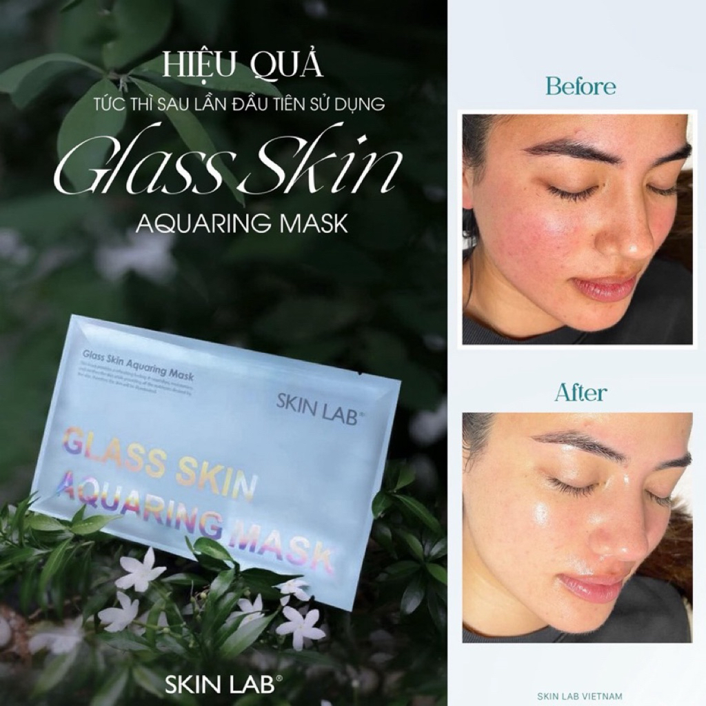 [Hoả Tốc] [Hàng Công Ty] Mặt Nạ Glass Skin Aquaring (Skin Lab)