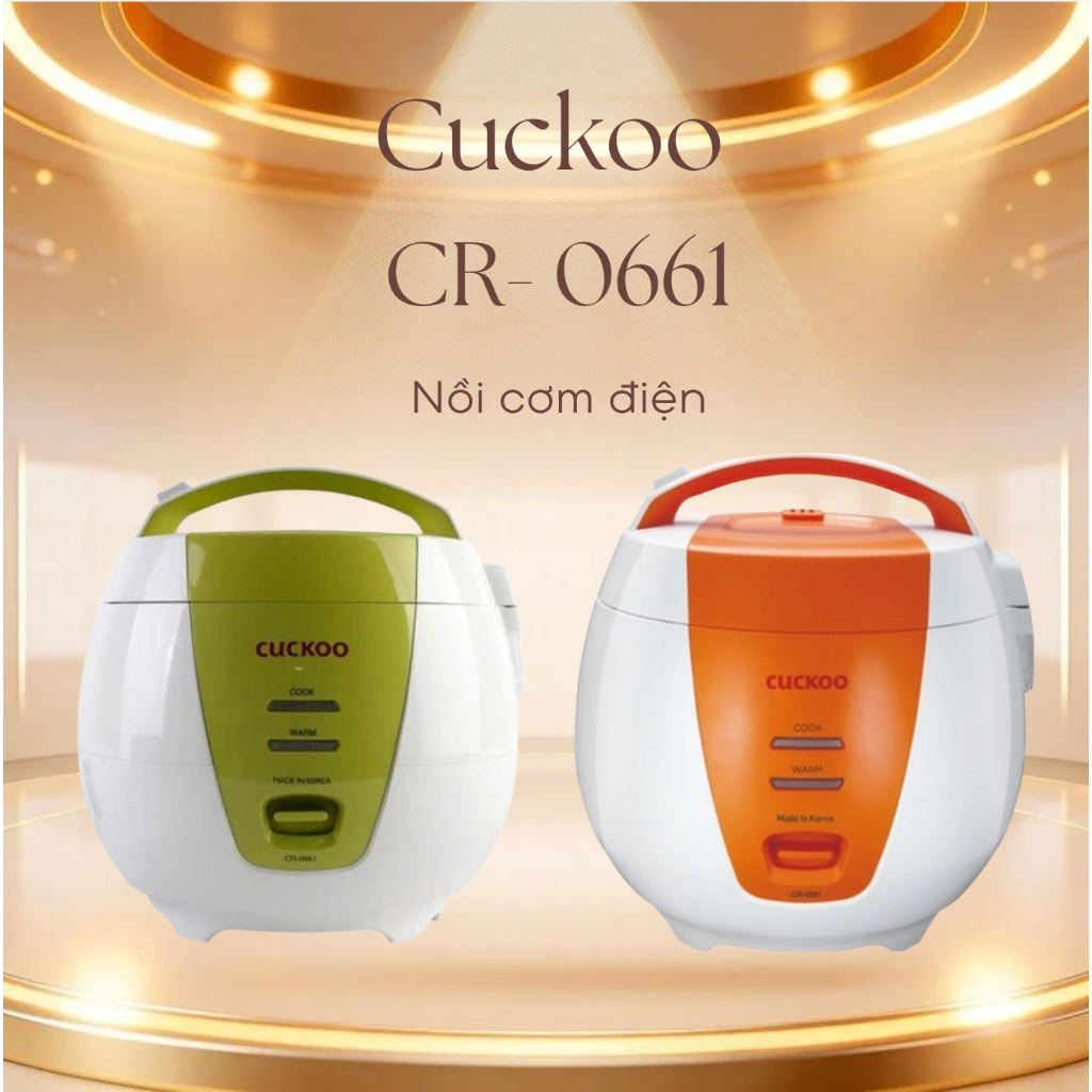 Nồi cơm điện Cuckoo 1 lít CR- 0661
