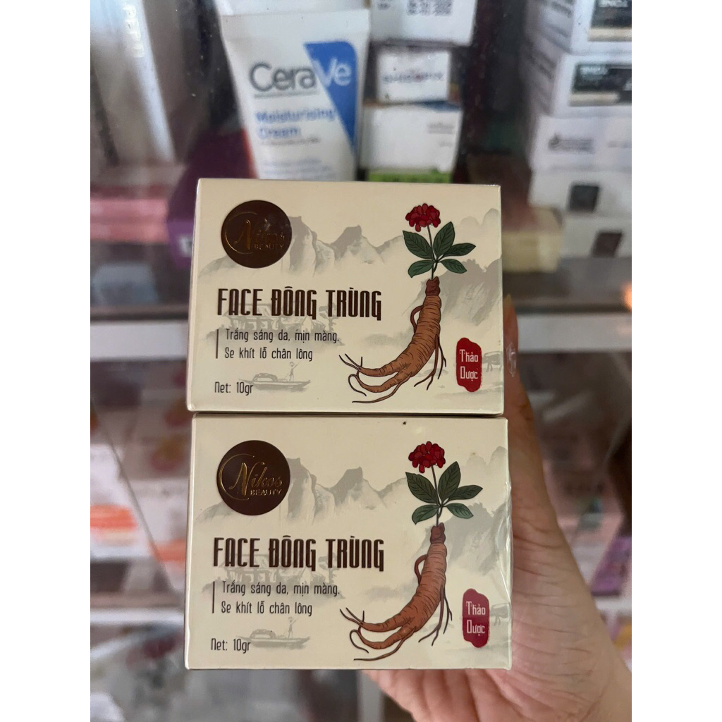 Kem face đông trùng nicos