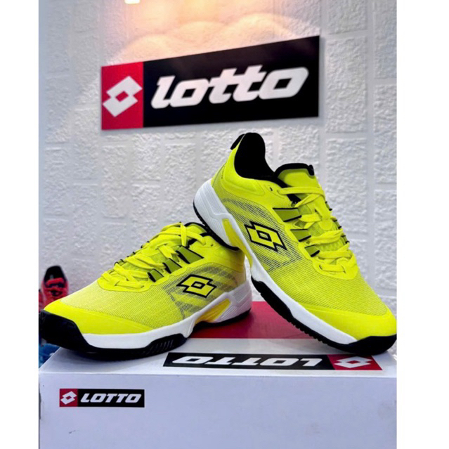 Giày Pickleball Nam LOTTO EDUARDO - Màu Neon Cực Chất
