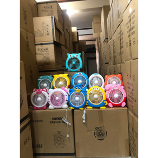 Quạt Thú Để Bàn Mini Siêu Mát Hình Ngộ Nghĩnh