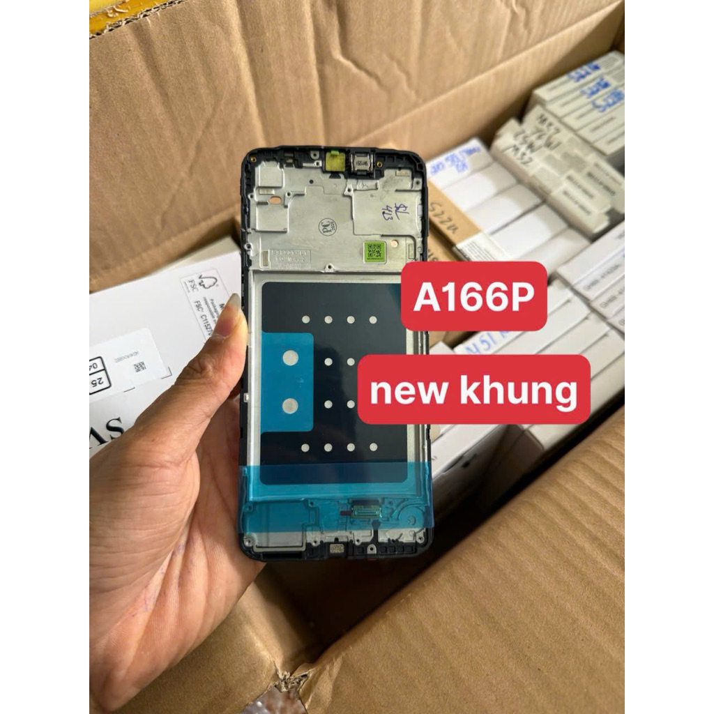 Màn hình A166P new khung
