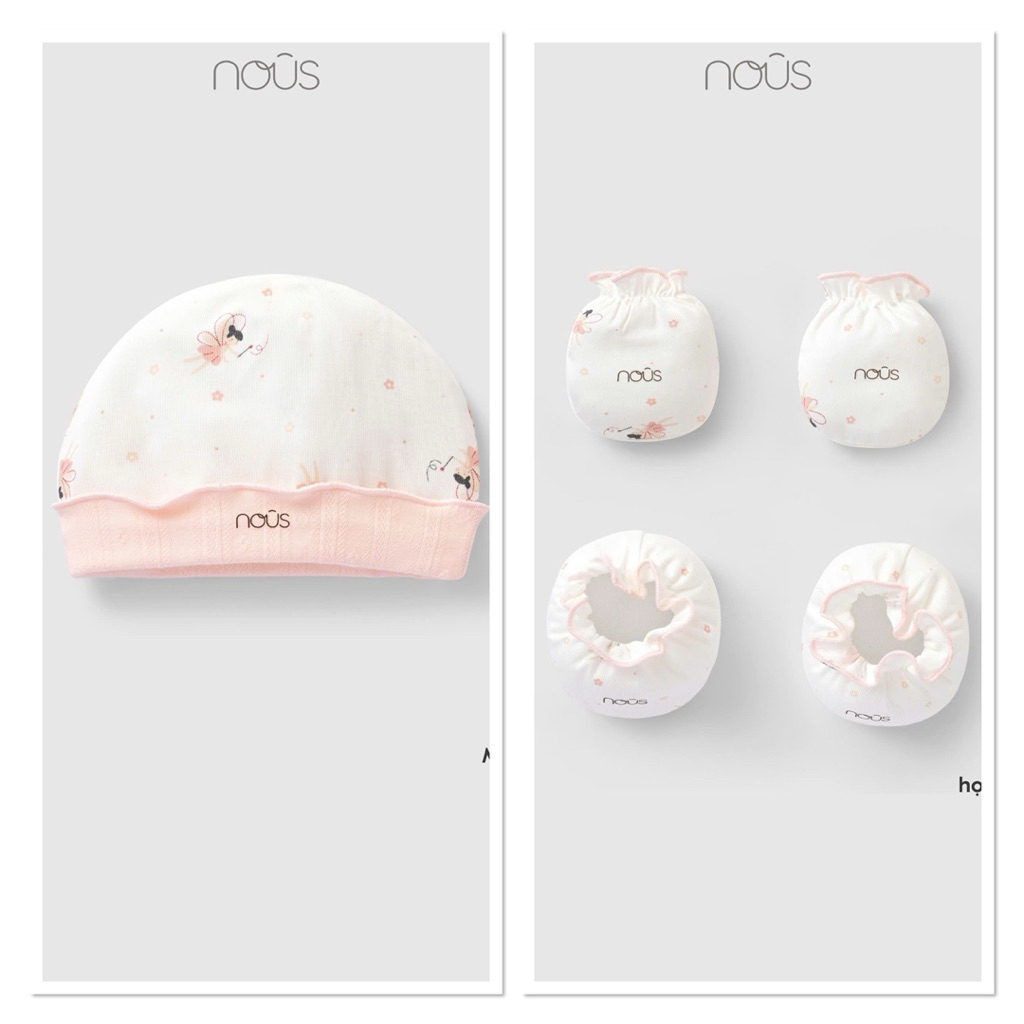 set bao chân bao tay mũ nous.