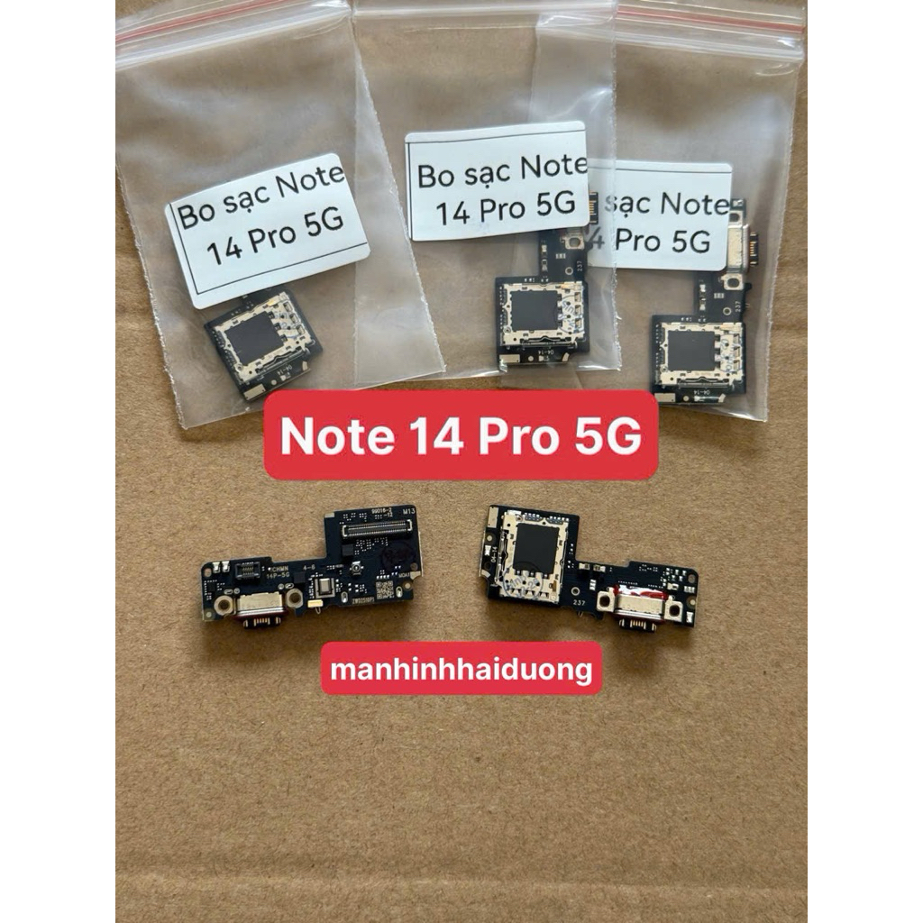 Bo sạc Redmi Note 14 Pro 5G zin