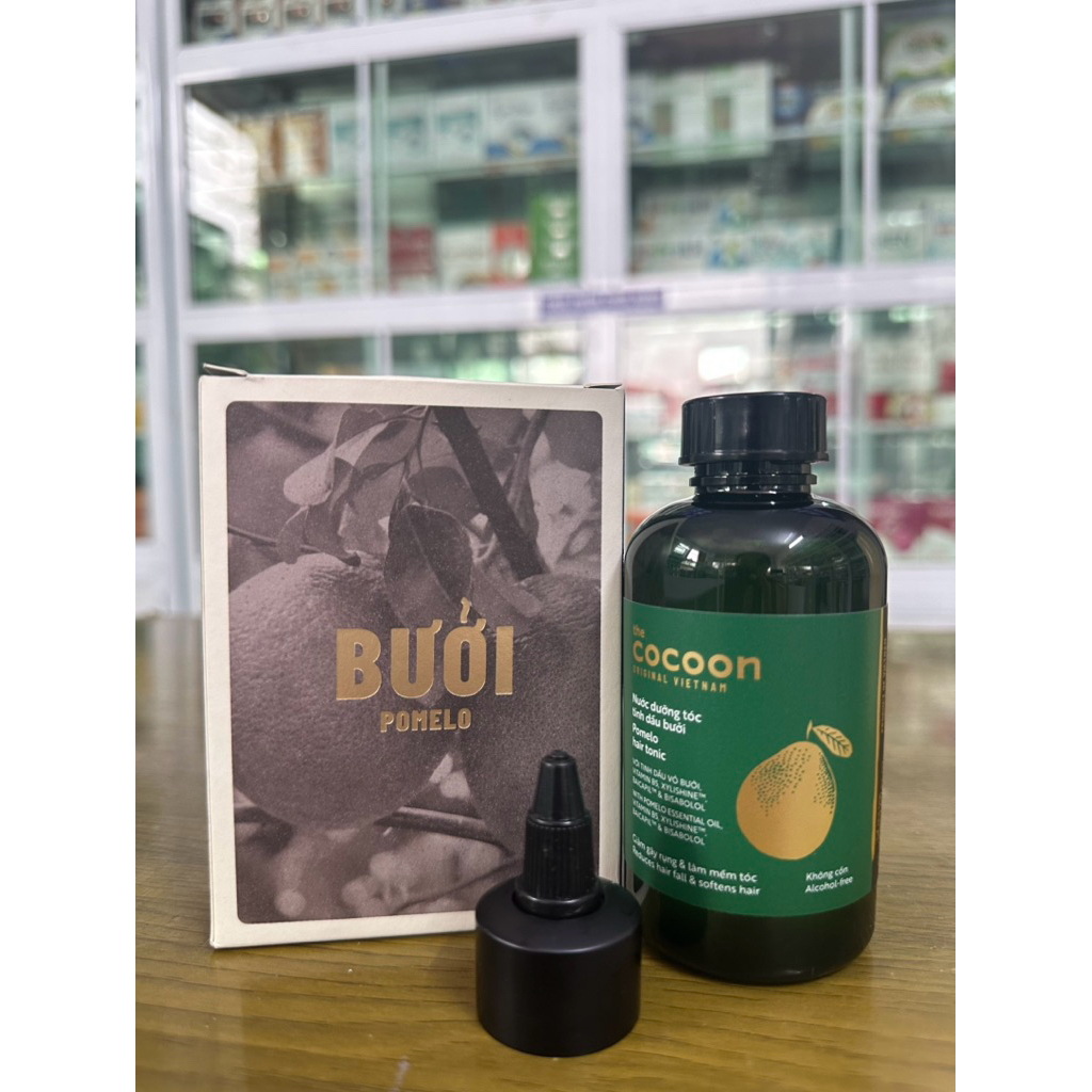 Nước Dưỡng tóc Cocoon tinh dầu bưởi Pomelo hair tonic -the COCOON original Việt Nam