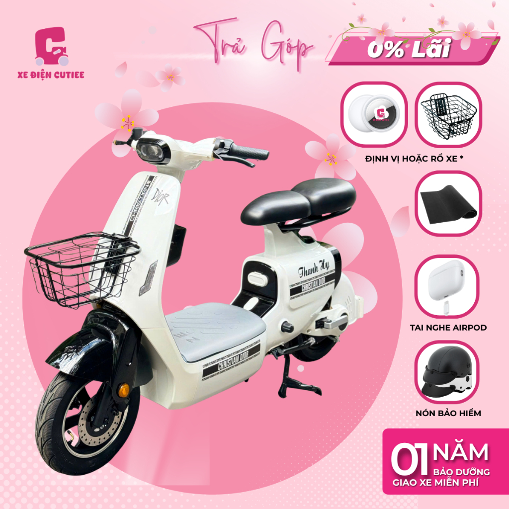 Xe Điện Cutiee V1 Plus - Xe Đạp Trợ Lực Điện