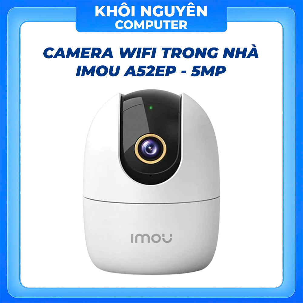 Camera Wifi Trong Nhà Imou A52 5MP 3K Quay Quét 360°, AI Phát Hiện Người, Đàm Thoại 2 Chiều