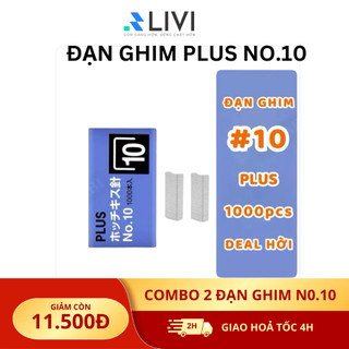 [Combo 10/5/2 - VAT] Đạn Ghim PLUS No.10 Chất Lượng Cao Công Nghệ Nhật