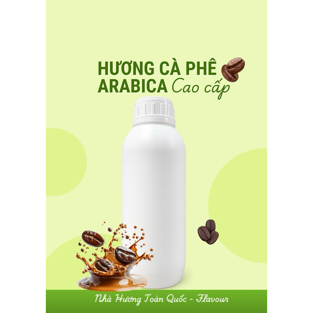 Hương cà phê ARABICA cao cấp (1000ml) - Arabica Coffee Flavour dùng trong thực phẩm