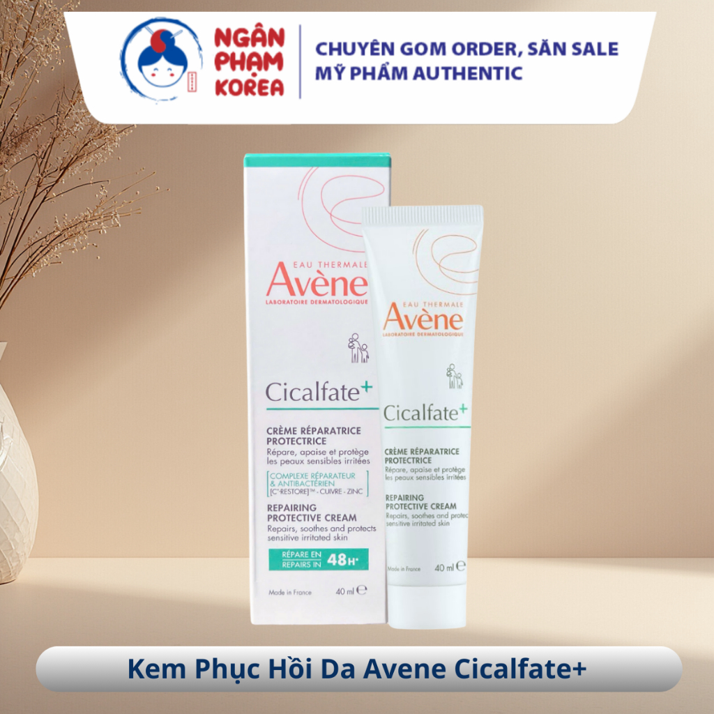 Kem Dưỡng Ẩm, Làm Dịu Và Phục Hồi Da Avene Cicalfate+ Ngân Phạm Korea