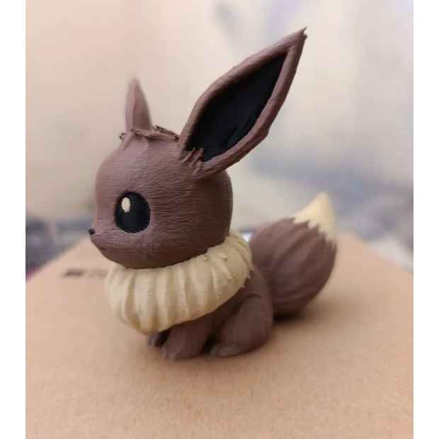 Mô Hình Eevee Pokemon Trang Trí Bàn Làm Việc Phòng Ngủ Bàn Học Quà Tặng Figure Eevee Anime Decor Sưu