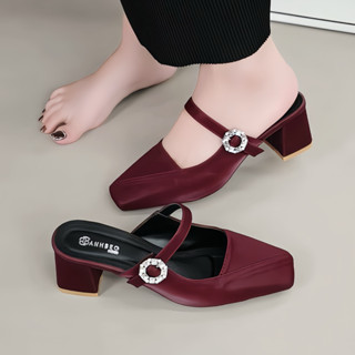 Dép Sục thấp Nữ 3cm và 5cm quai MẢNH tôn dáng và mềm mại êm chân Giày Bánh Bèo mã DepSucA