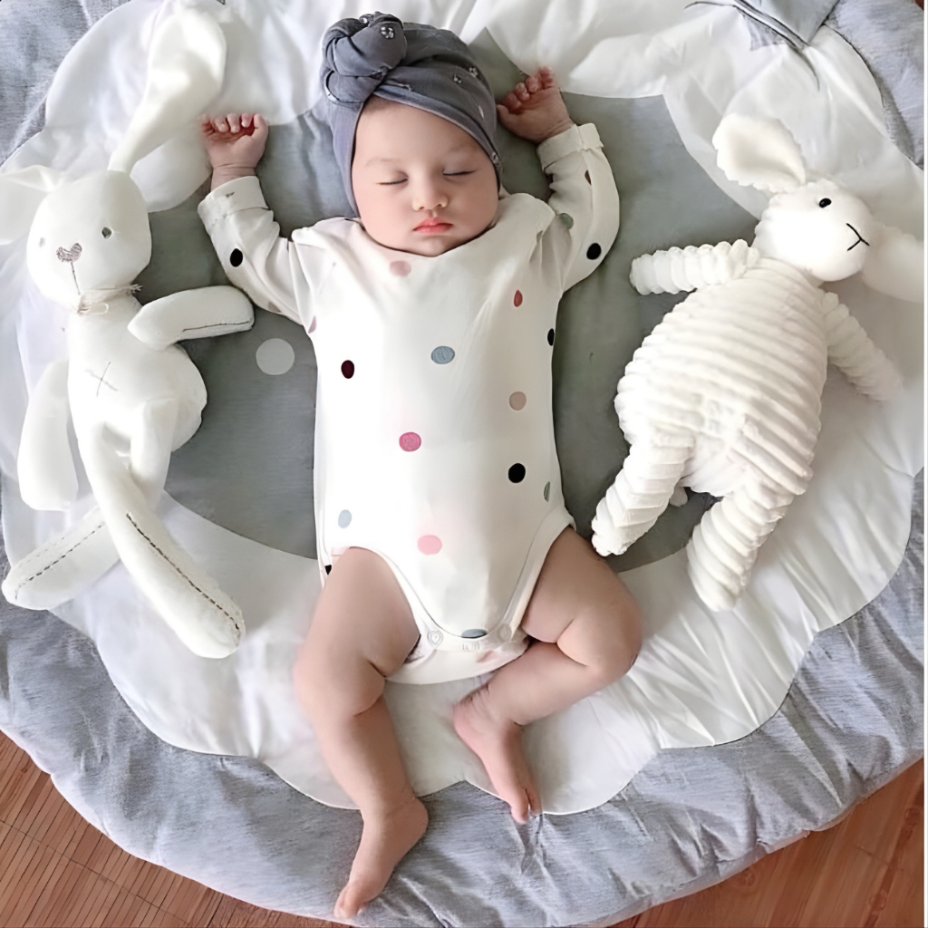 Thú Bông Cừu Trắng Đáng Yêu Siêu Dễ Thương Và Mềm Mịn Cho Bé.