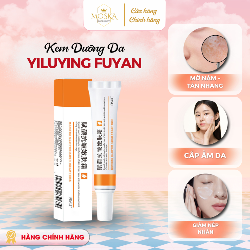 Kem Dưỡng Da Yiluying Fuyan Hỗ Trợ Trẻ Hóa, Cải Thiện Nếp Nhăn & Dưỡng Sáng Da Toàn Diện 30g
