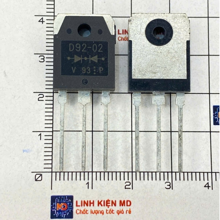 D92-02 Diode máy hàn 20A 200V (Combo 2 con) Mới / tháo máy