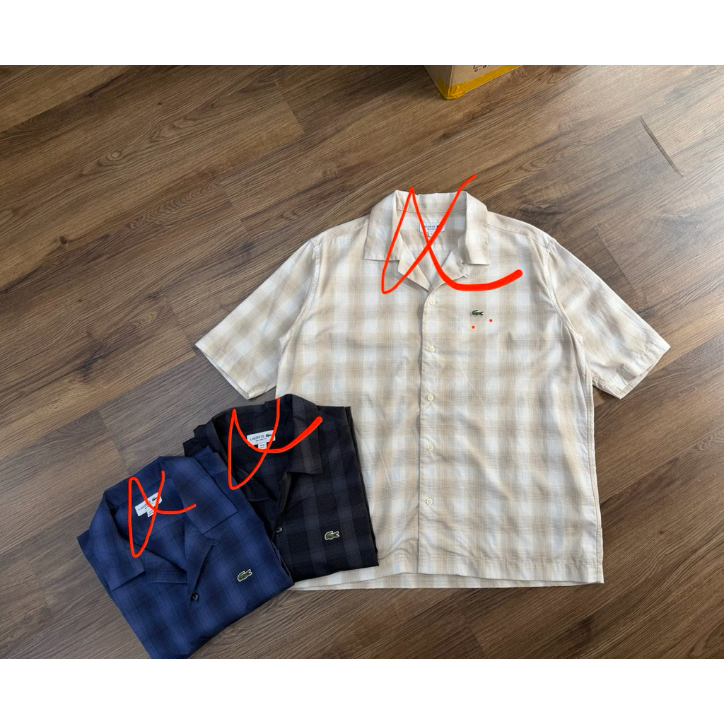 [ Relaxed fit] Sơ mi Cá LC shirt made in vietnam chuẩn hãng