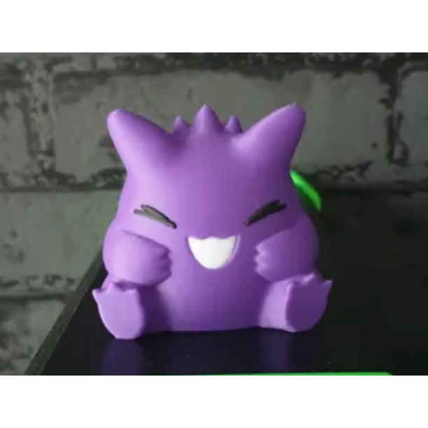 Mô Hình Pokemon Gengar Trang Trí Bàn Làm Việc, Bàn Học, Phòng Ngủ, Quà Tặng Cho Bé, Gengar Anime Dec