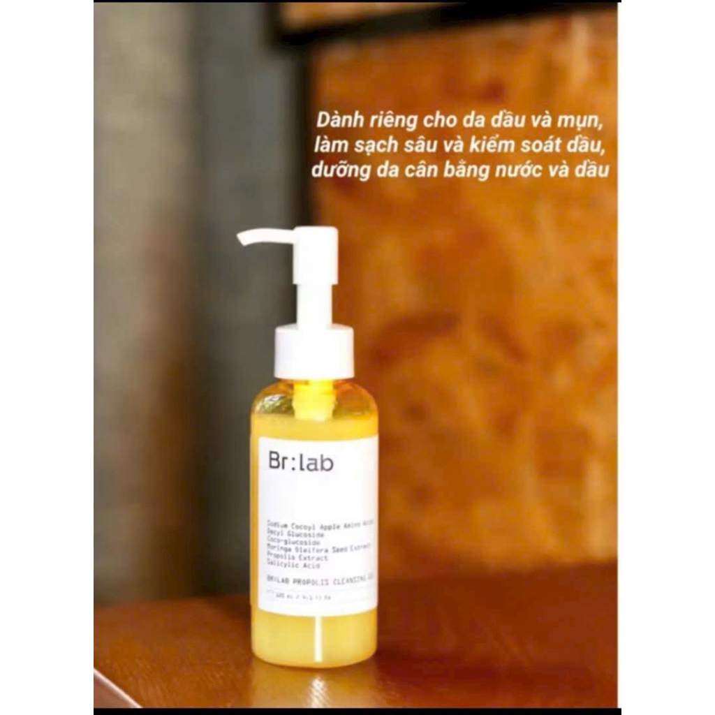 BỘ ĐÔI SỮA RỬA MẶT BR:lAB CHO DA DẦU ,DA KHÔ. da mụn