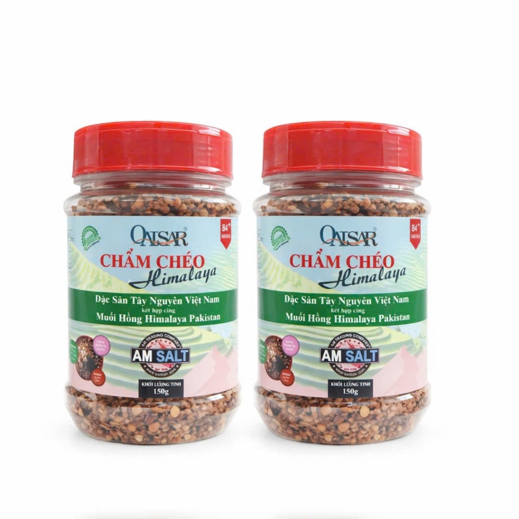 CHẨM CHÉO  MUỐI HỒNG HIMALAYA QAISAR  250G