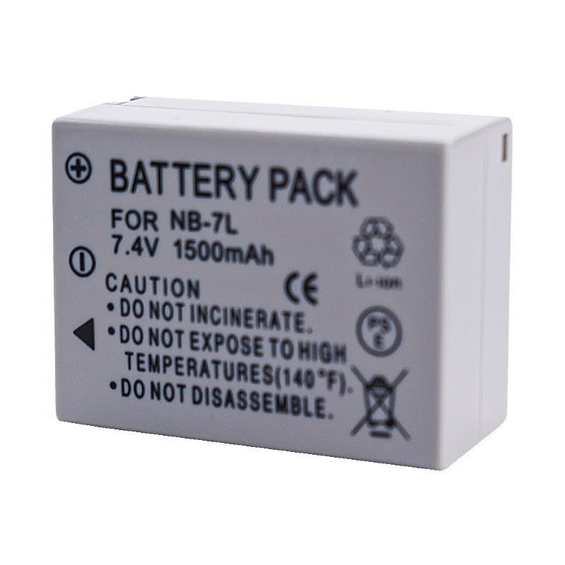 Pin Li-ion Canon NB-7L 1500mAh Thay Thế Cho Máy Ảnh Canon G10 G11 G12 SX30