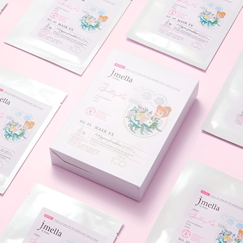 mặt nạ dưỡng ẩm Jmella in France Sparkling Rose Disney 100 Years of Wonder